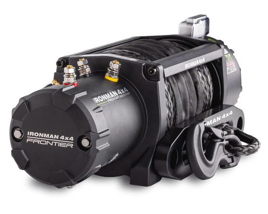WINCH FRONTIER - DE 9500LB CON PIOLA SINTETICA IRONMAN4X4