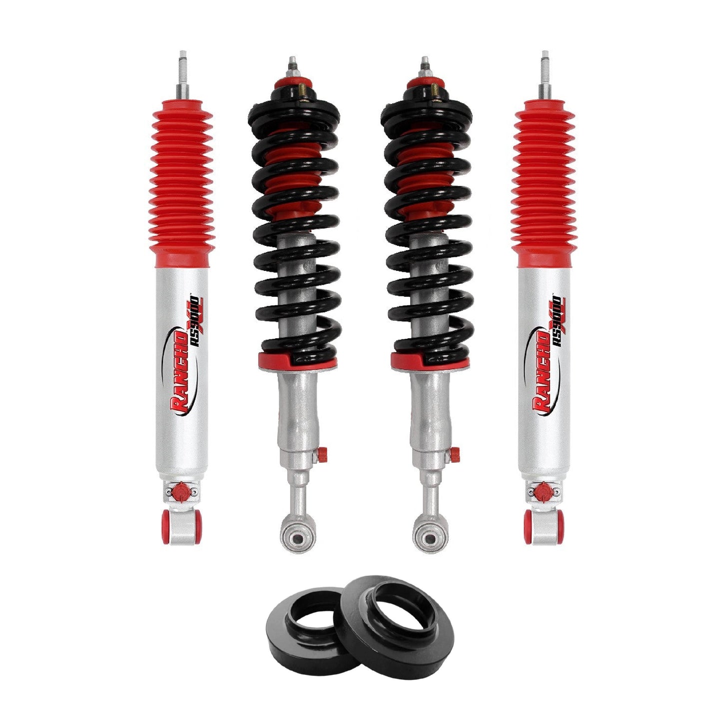 SUSPENSION TOYOTA FJ CRUISER 2007-2014 KIT CON LEVANTE CON ESPIRALES