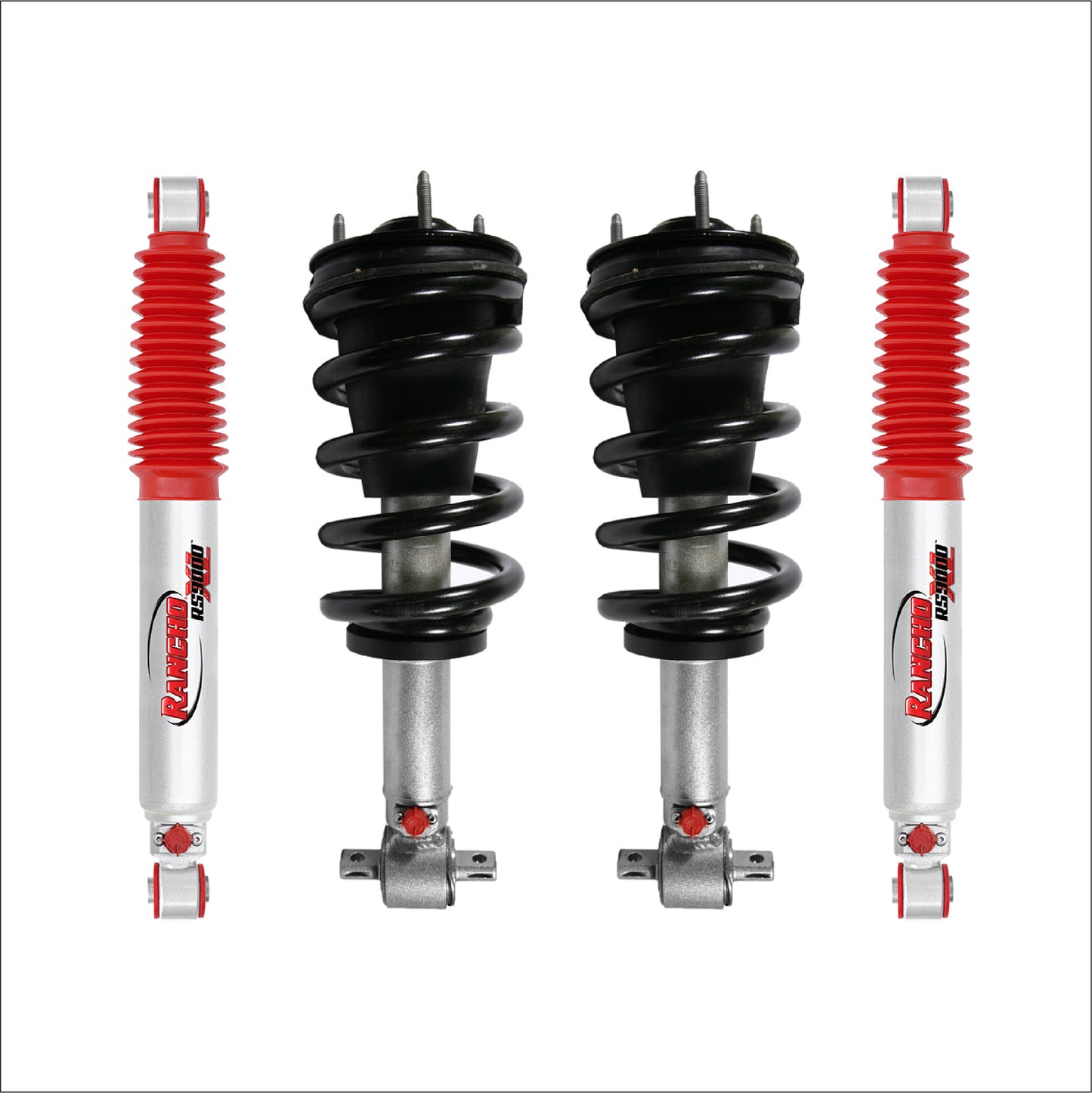 SUSPENSION CHEVROLET SILVERADO 2007-2013 KIT CON LEVANTE CON ESPIRALES