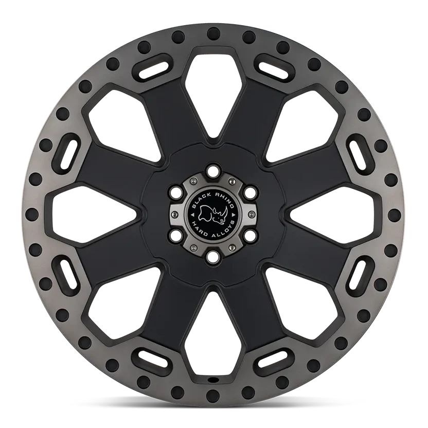 17X9.0 6X139.7/12 Black Rhino Warlord Matte Gunmetal