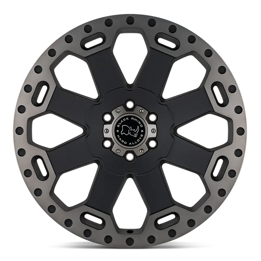 17X9.0 6X139.7/12 Black Rhino Warlord Matte Gunmetal