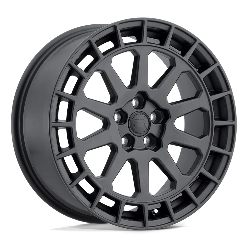 17X8.5 6X114.3/12 Black Rhino Boxer Gunblack