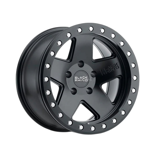 17X8.5 5X127/-32 Black Rhino Crawler Beadlock Matte Black
