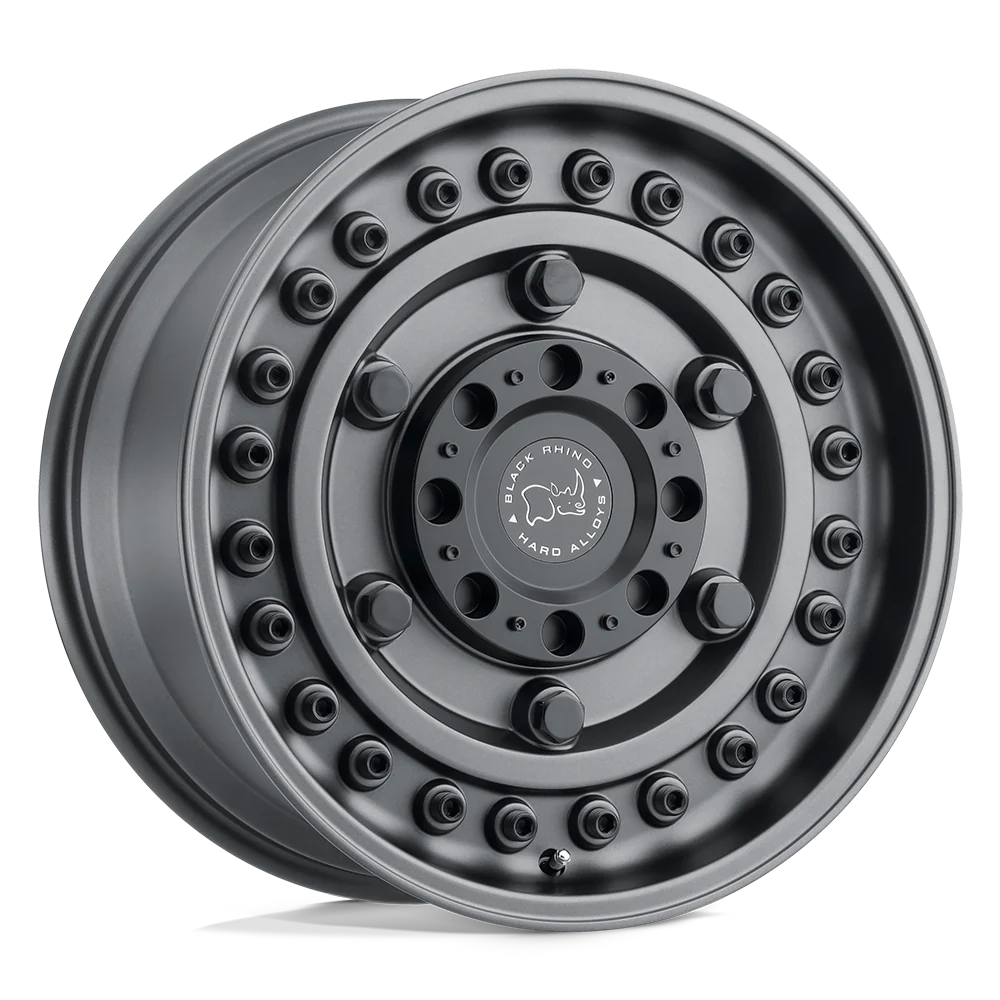 17X9.5 6X139.7/6X135/-18 Black Rhino Armory Gunblack