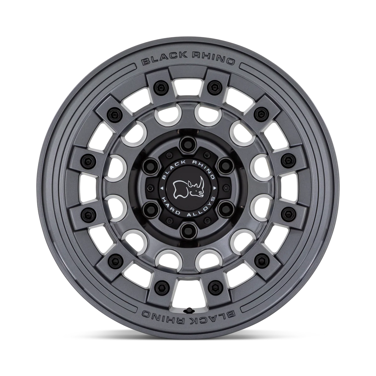 17X9.0 6X139.7 /-12 Black Rhino Fuji Matte Gunmetal