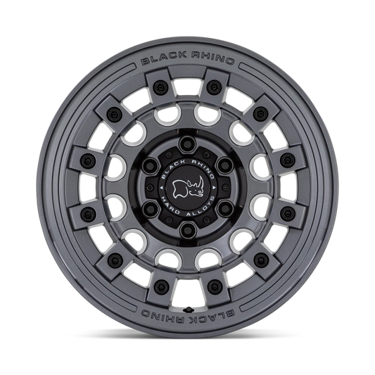 17X9.0 6X139.7 /-12 Black Rhino Fuji Matte Gunmetal