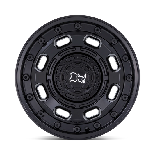17X8.5 6X135/6X139.7 /-10 Black Rhino Atlas Matte Black