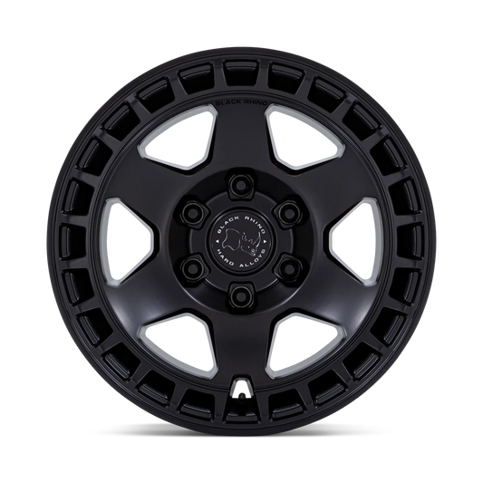 17X8.5 6X139.7/00 Black Rhino Bahari Matte Black