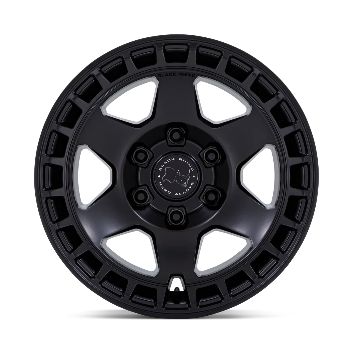 17X8.5 6X139.7/-10 Black Rhino Bahari Matte Black