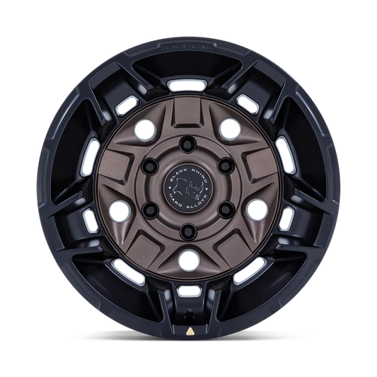 17X8.5 6X139.7/00 Black Rhino Guard Burnt Bronze W/M.Blk Li
