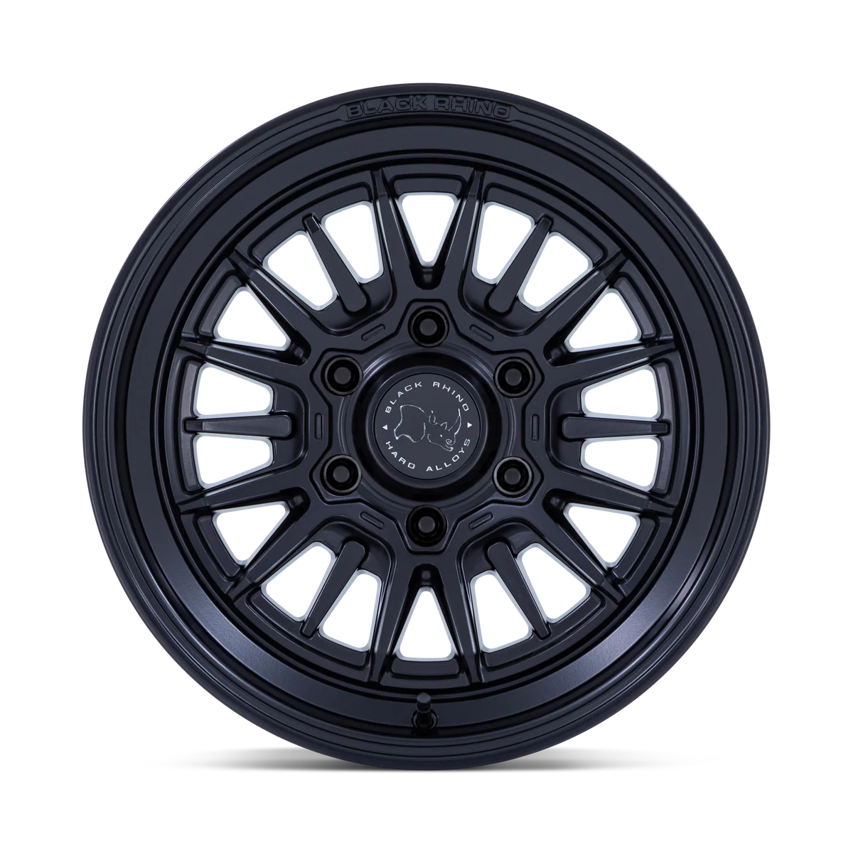 17X8.5 6X139.7/00 Black Rhino Taleo Matte Black Cb106.1
