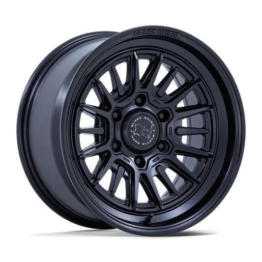 17X8.5 6X139.7/-10 Black Rhino Taleo Matte Black Cb106.1