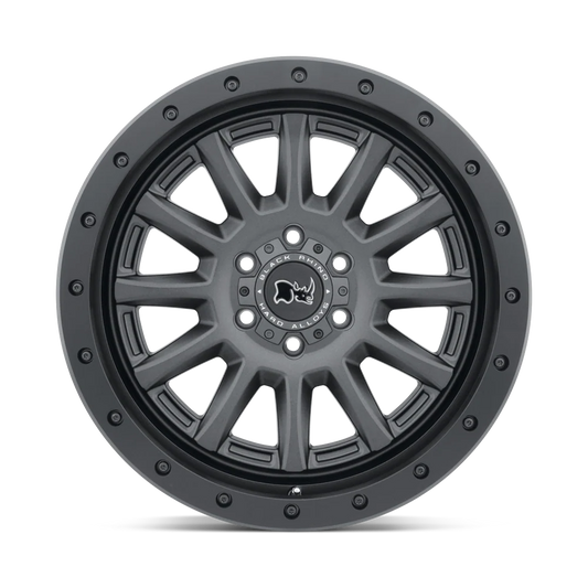18X8,5 6X114,3/10 Black Rhino Dugger Gun Black