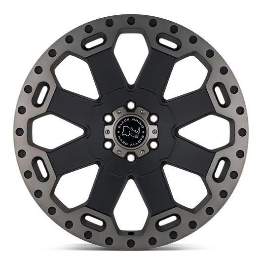 20X9.0 6X135/12 Black Rhino Warlord Matte Gunmetal