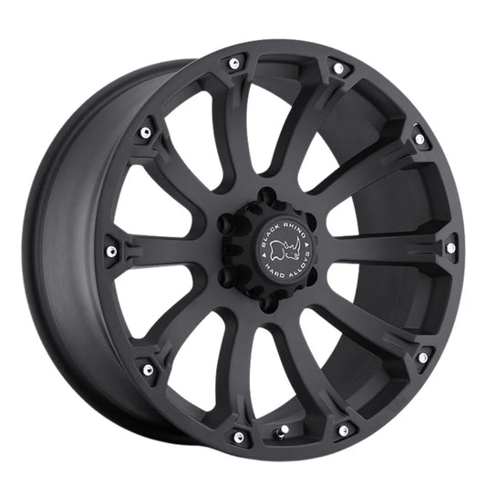 20X9.0 6X135/12 Black Rhino Sidewinder Matte Black