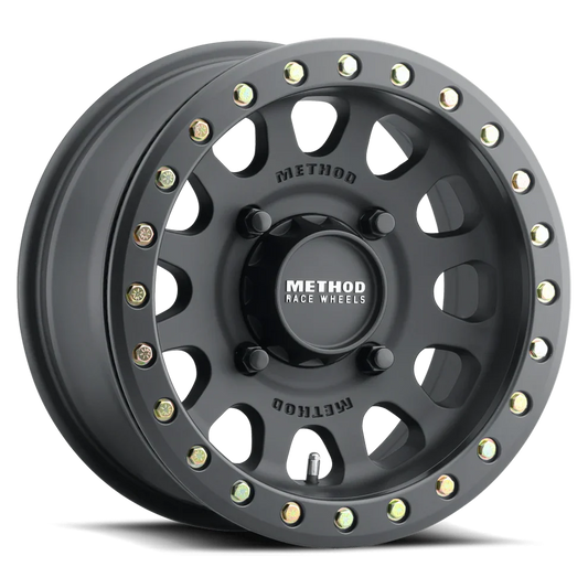 Method 401 UTV Beadlock Matte Black 15x7 4x136