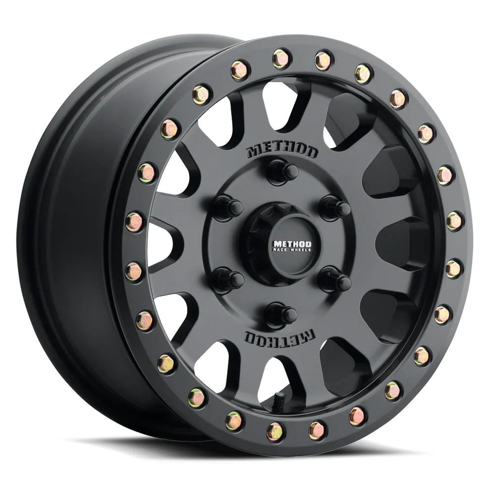 Method 401 UTV Beadlock Matte Black 15x7 6x139.7