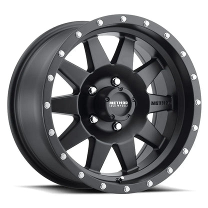 Method 301 Matte Black 5x139.7 r15