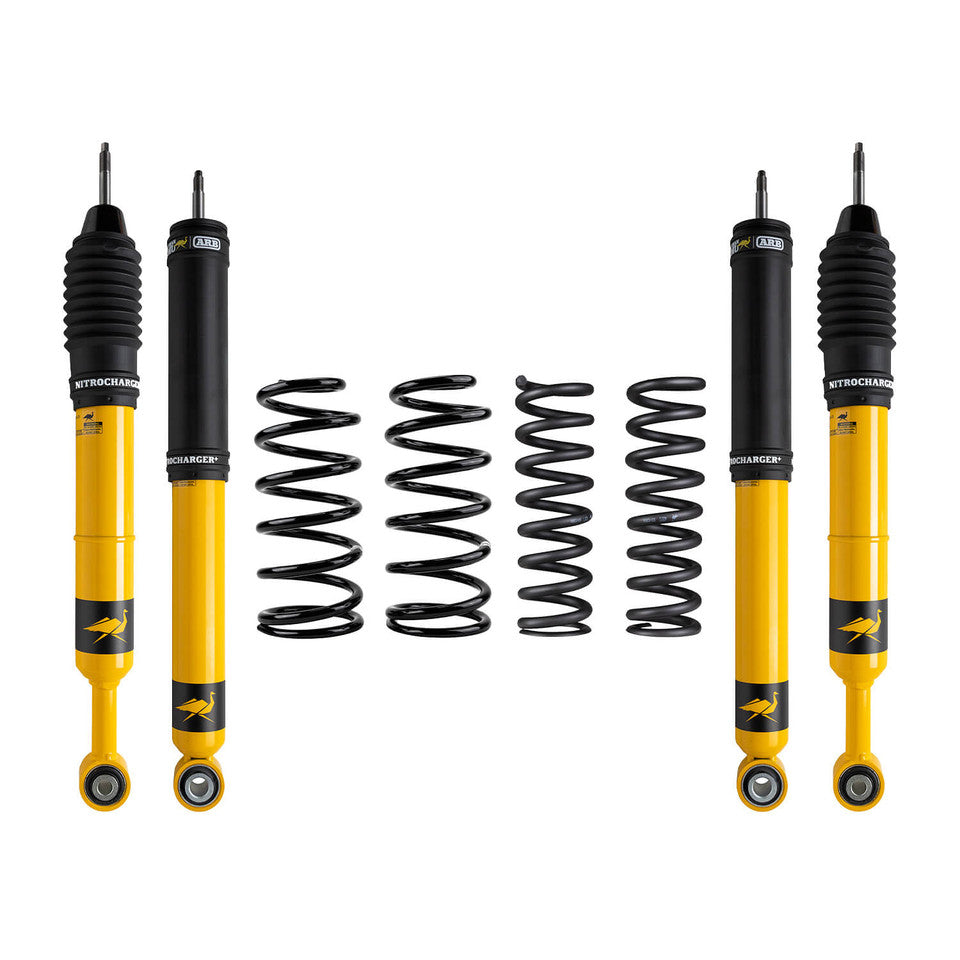 Suspensión Completa NITROCHARGER PLUS (4 amortiguadores, 4 espirales) - MITSUBISHI MONTERO CORTO/LARGO (2000+)