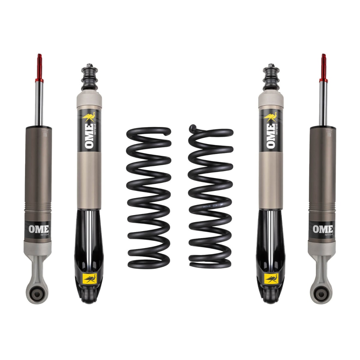 SUSPENSION KITS MT64 ( 4 AMORT. + 2 ESPIRALES )  OLD MAN EMU  TOYOTA HILUX GR