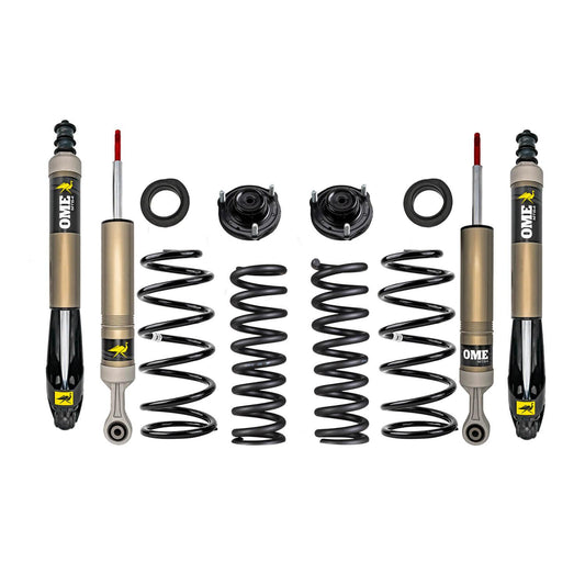 SUSPENSION KITS MT64 ( 4 AMORT. + 2 ESPIRALES )  OLD MAN EMU  TOYOTA 4RUNNER / PRADO NEW (2025+)