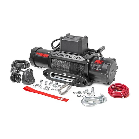Winche Rough Country 9.500 LBS Sintético